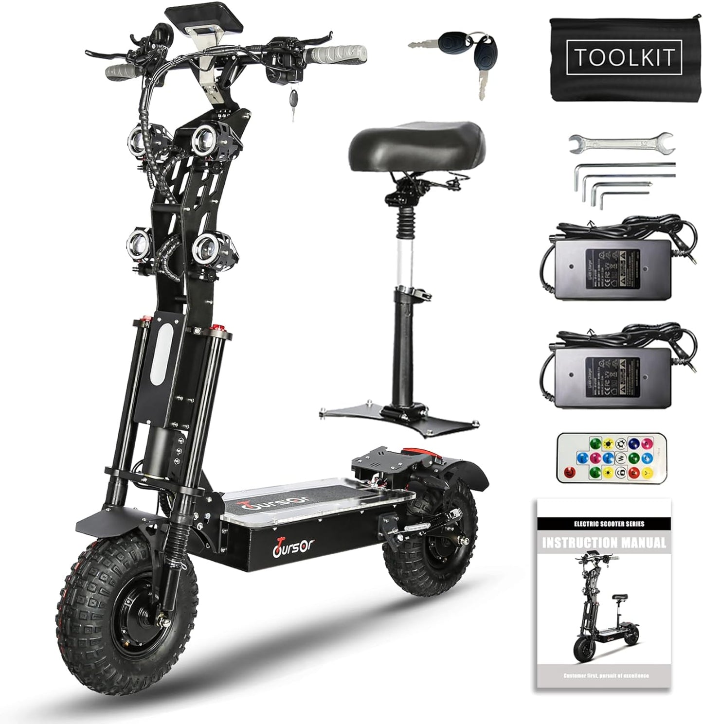 Electric Scooter Pro Off-Road LCD Display [FREE SHIPPING]